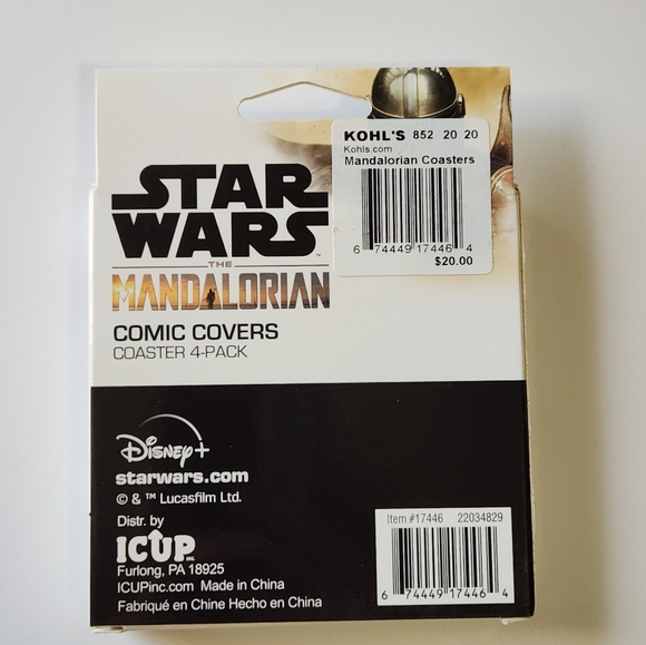 Mandalorian Comic Covers (Coasters 4 Pack) - Picture 2 of 2
